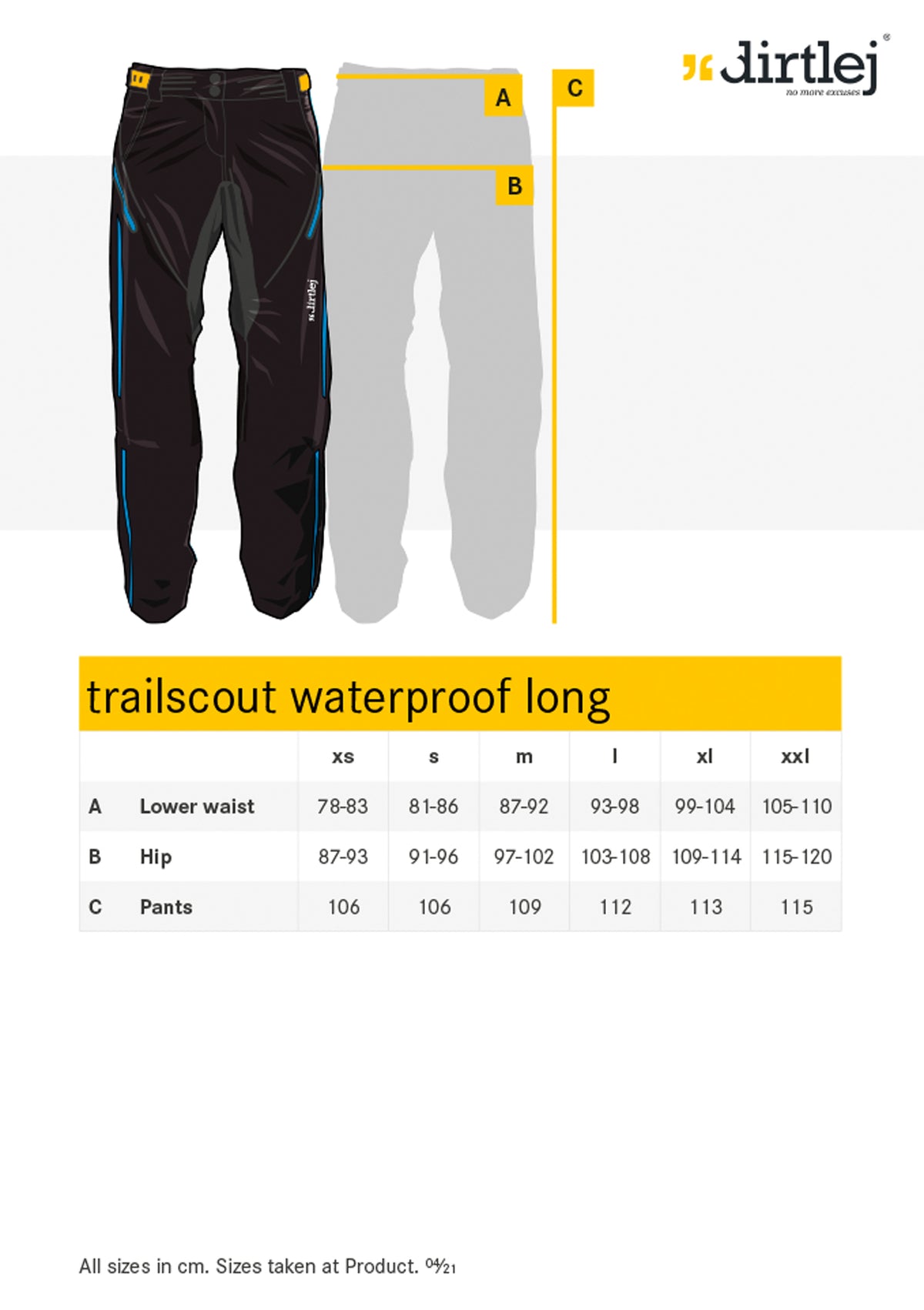 DIRTLEJ Trail Scout Waterproof long (FINAL SALE)