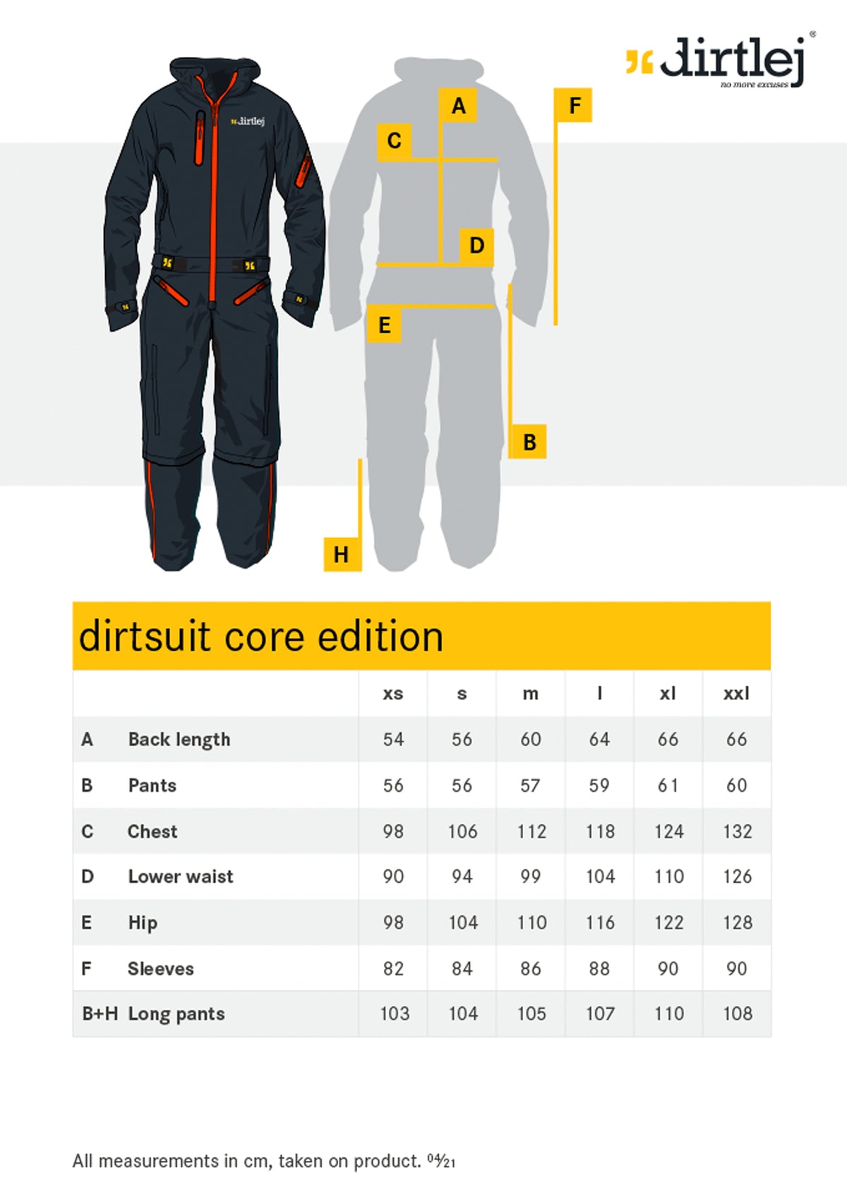 DIRTLEJ Dirt Suit Core Edition (FINAL SALE)